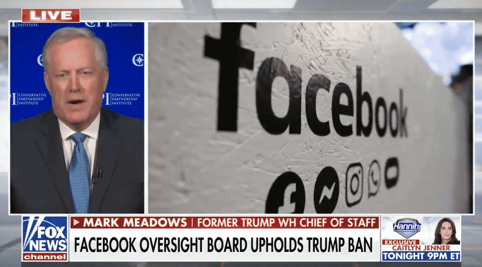 Mark Meadows Reacts To Decision on Trump’s Facebook Ban: ‘Sad Day for America’