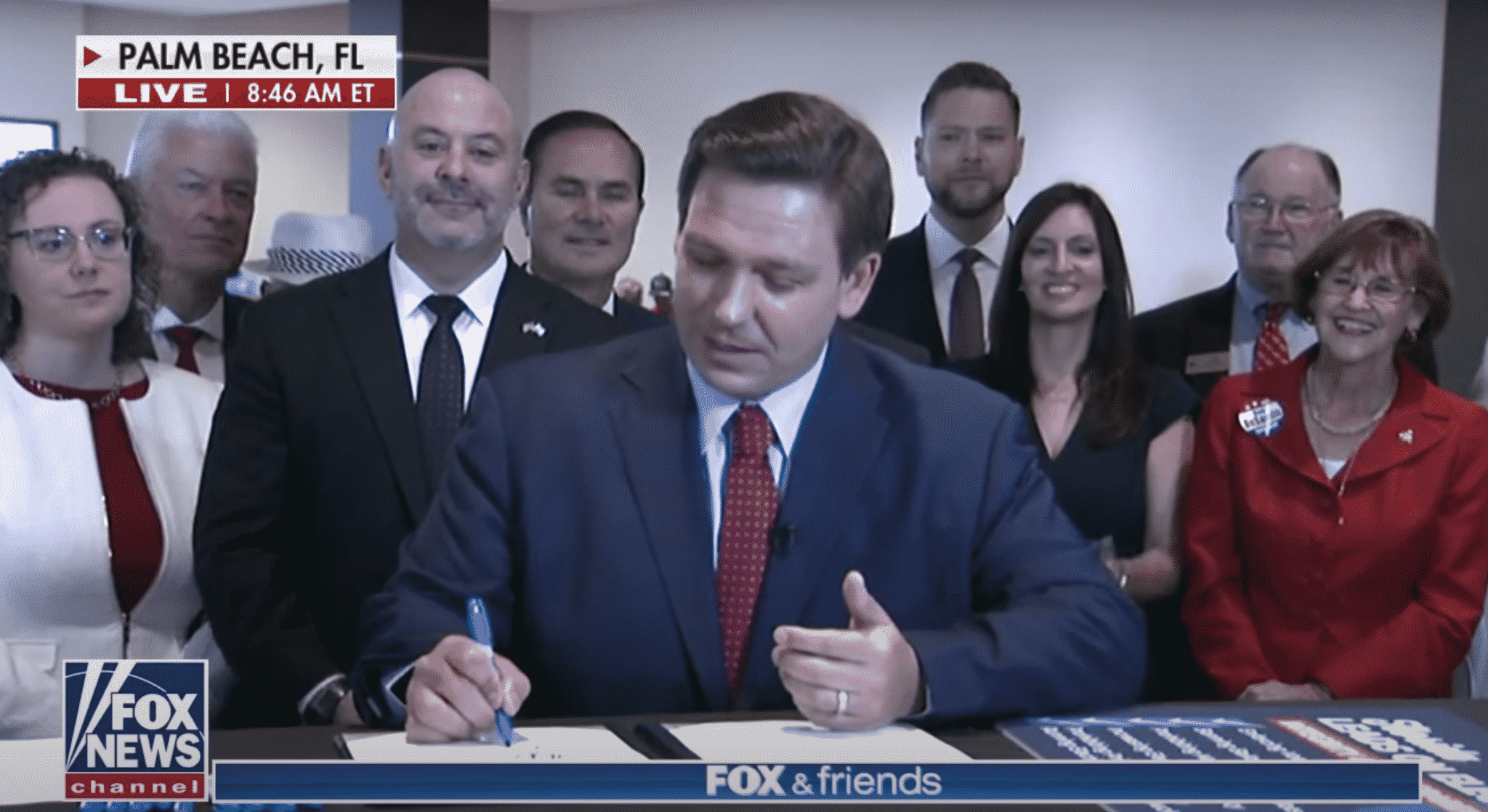 DeSantis Signs Controversial Voting Bill During Appearance on ‘Fox & Friends’