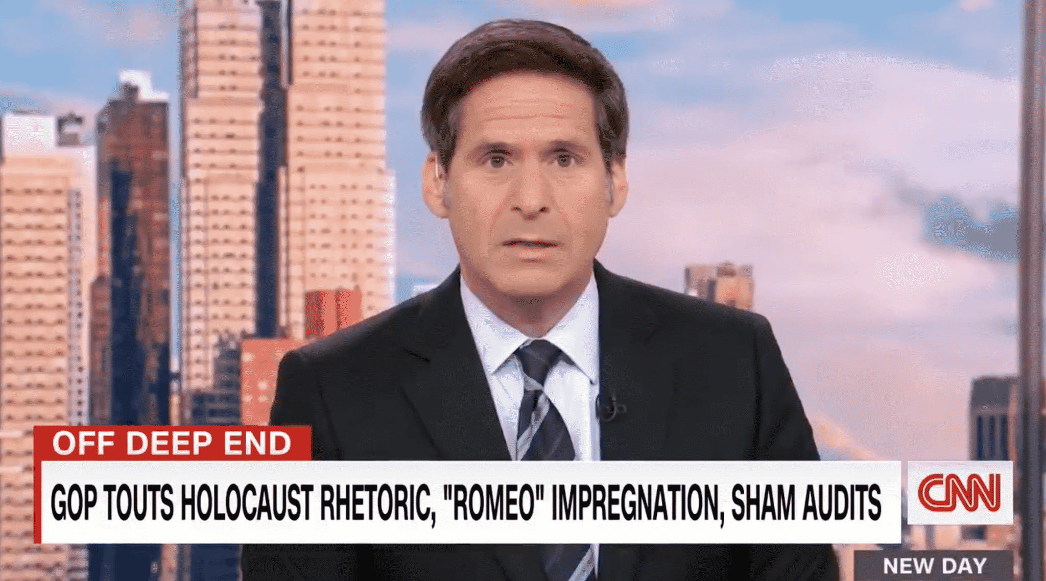 CNN’s John Berman Tears Into MTG for Comparing Mask Mandates To the Holocaust