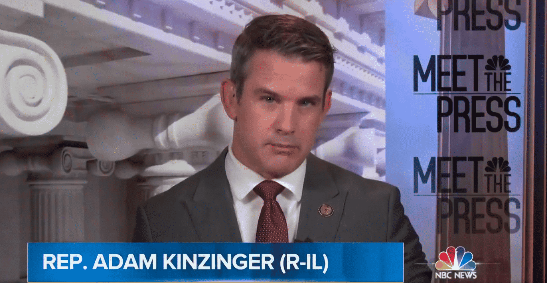 Kinzinger Would ‘Love To Move On’ From Trump, but He Is the ‘Leader’ of the GOP ‘Right Now’