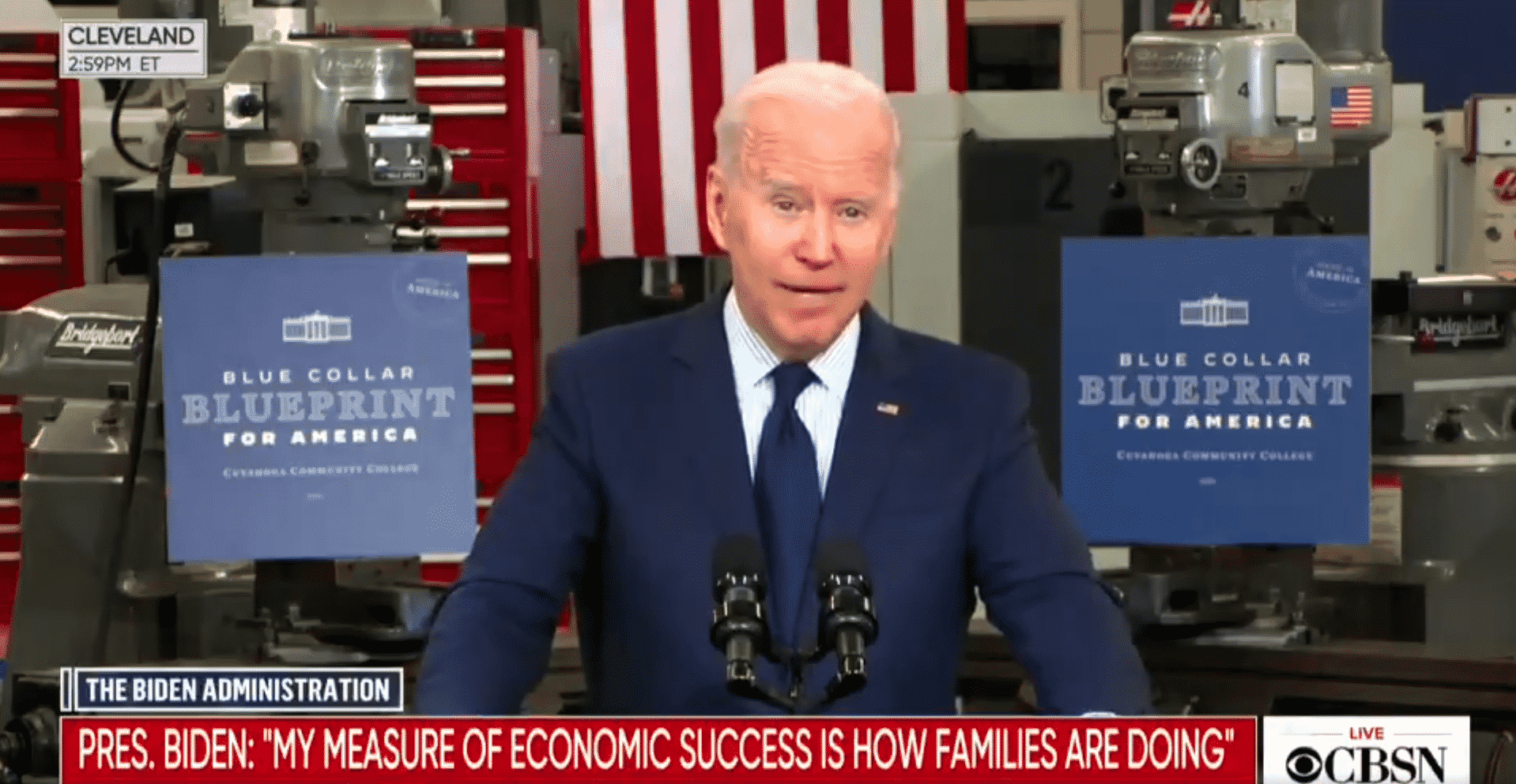 Biden Urges Congress To Increase the Minimum Wage To $15 an Hour