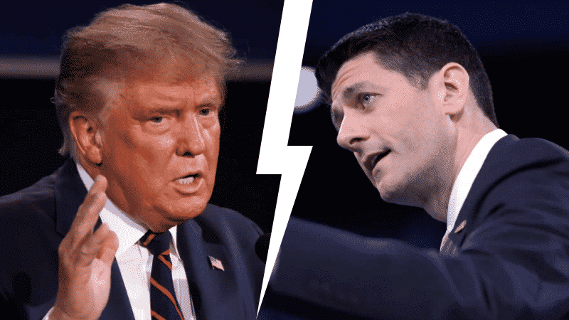 Trump Calls Paul Ryan ‘A Curse To the Republican Party’ After Apparent Criticism of Him