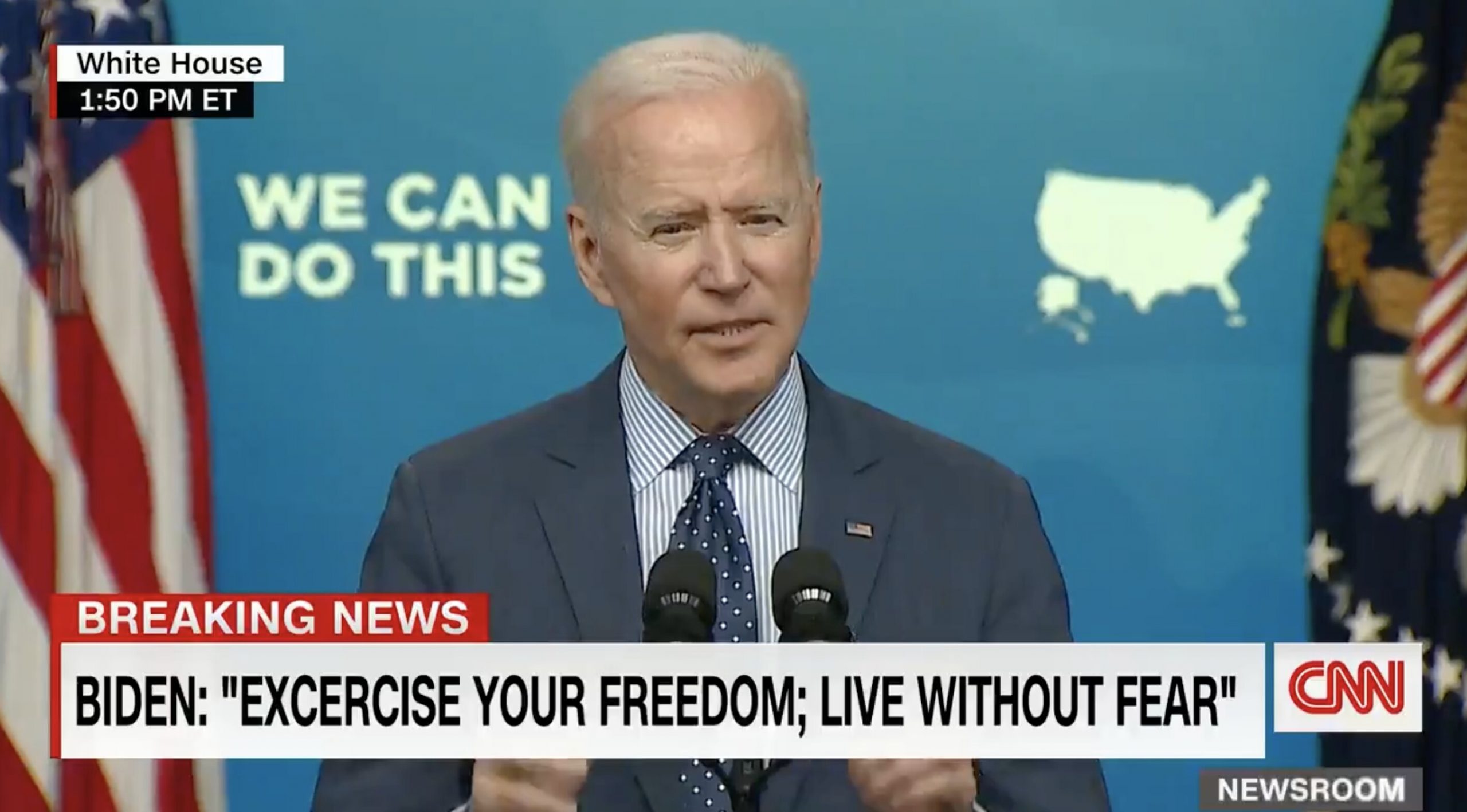 Biden Appears To Give Trump Some Credit for COVID-19 Vaccine: ‘Not a Partisan Act’