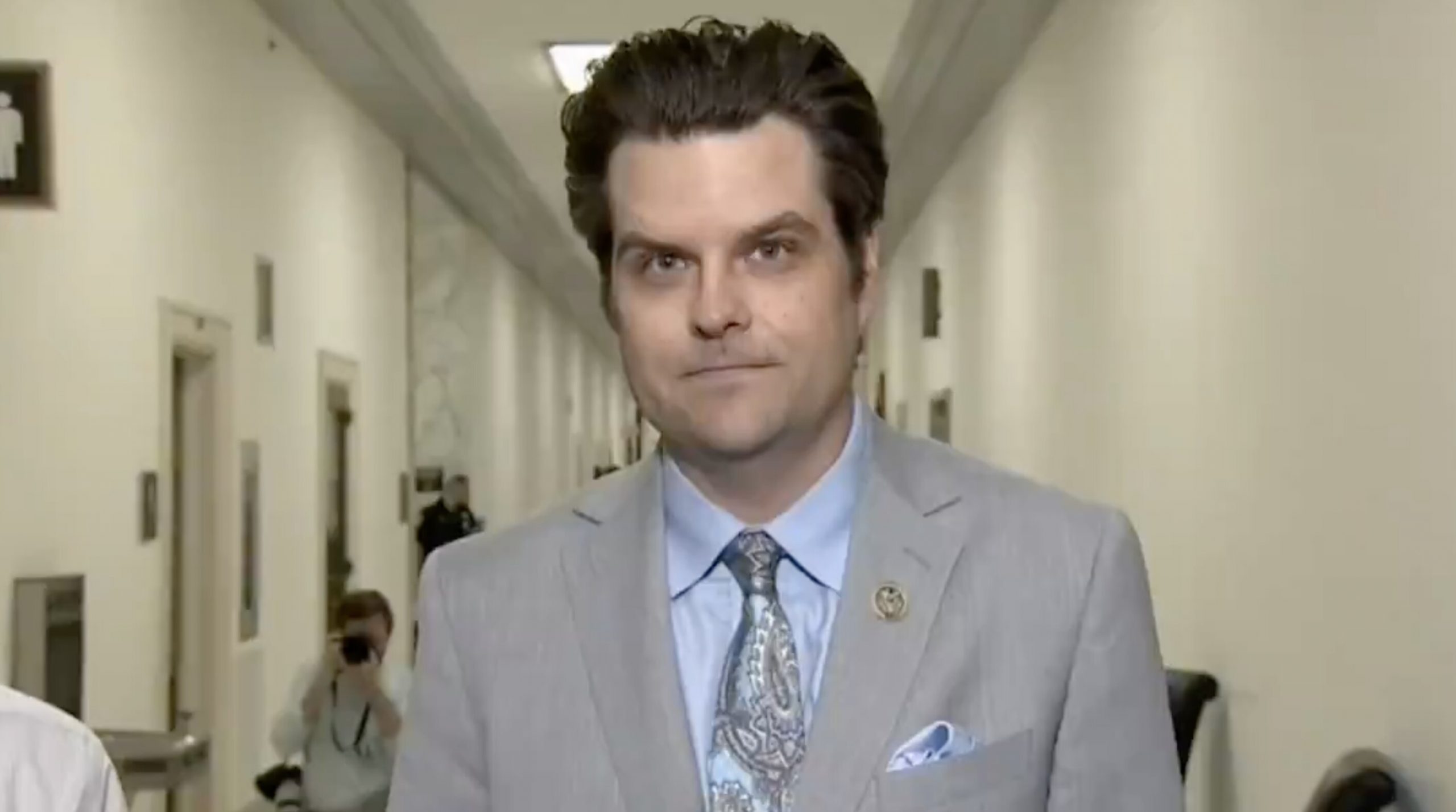 Matt Gaetz Pressed on Whether He Is Concerned He Will Be Indicted