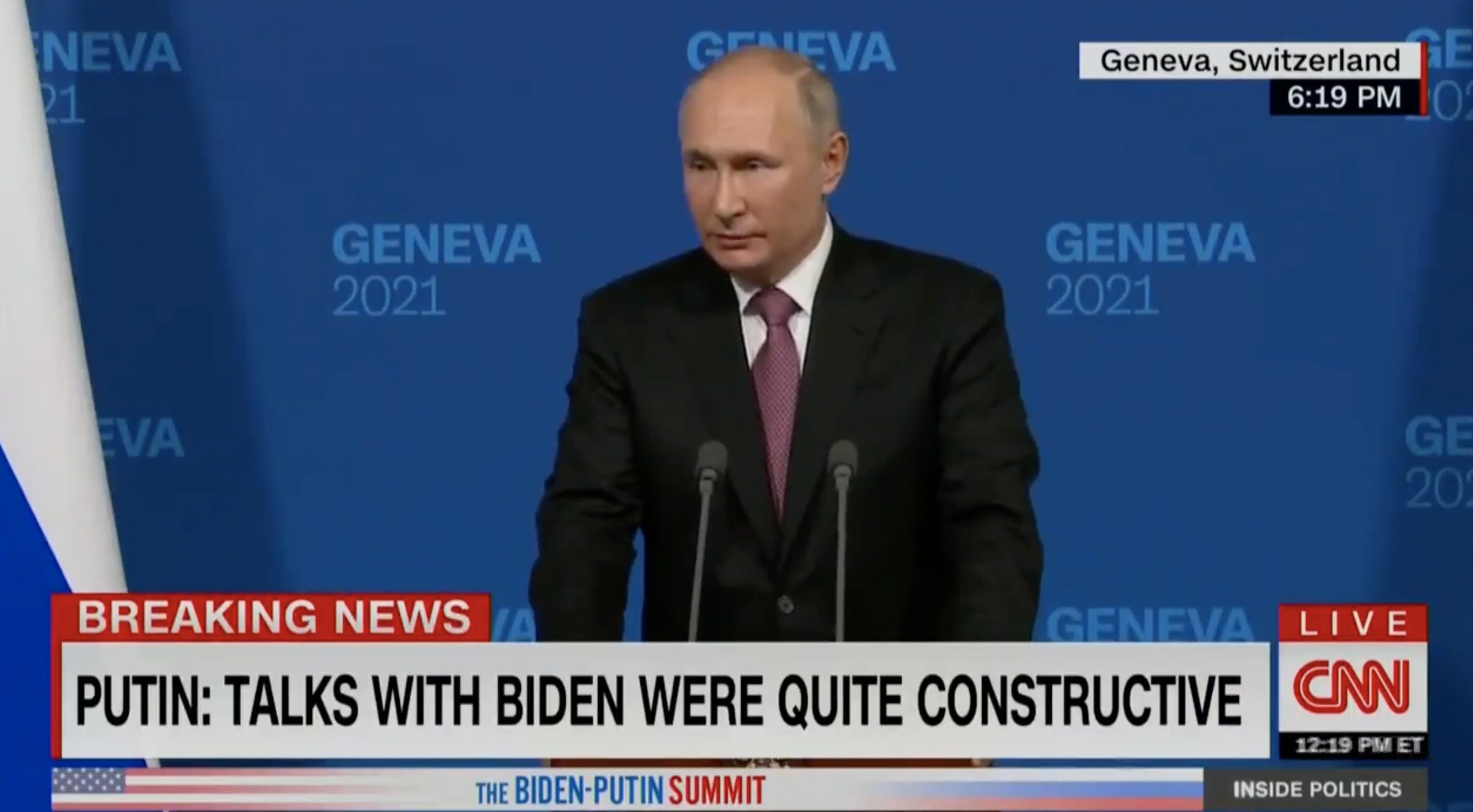 Putin Asked About Political Opponents That Are ‘Dead, in Prison, Poisoned’ — He Brings Up Capitol Riot