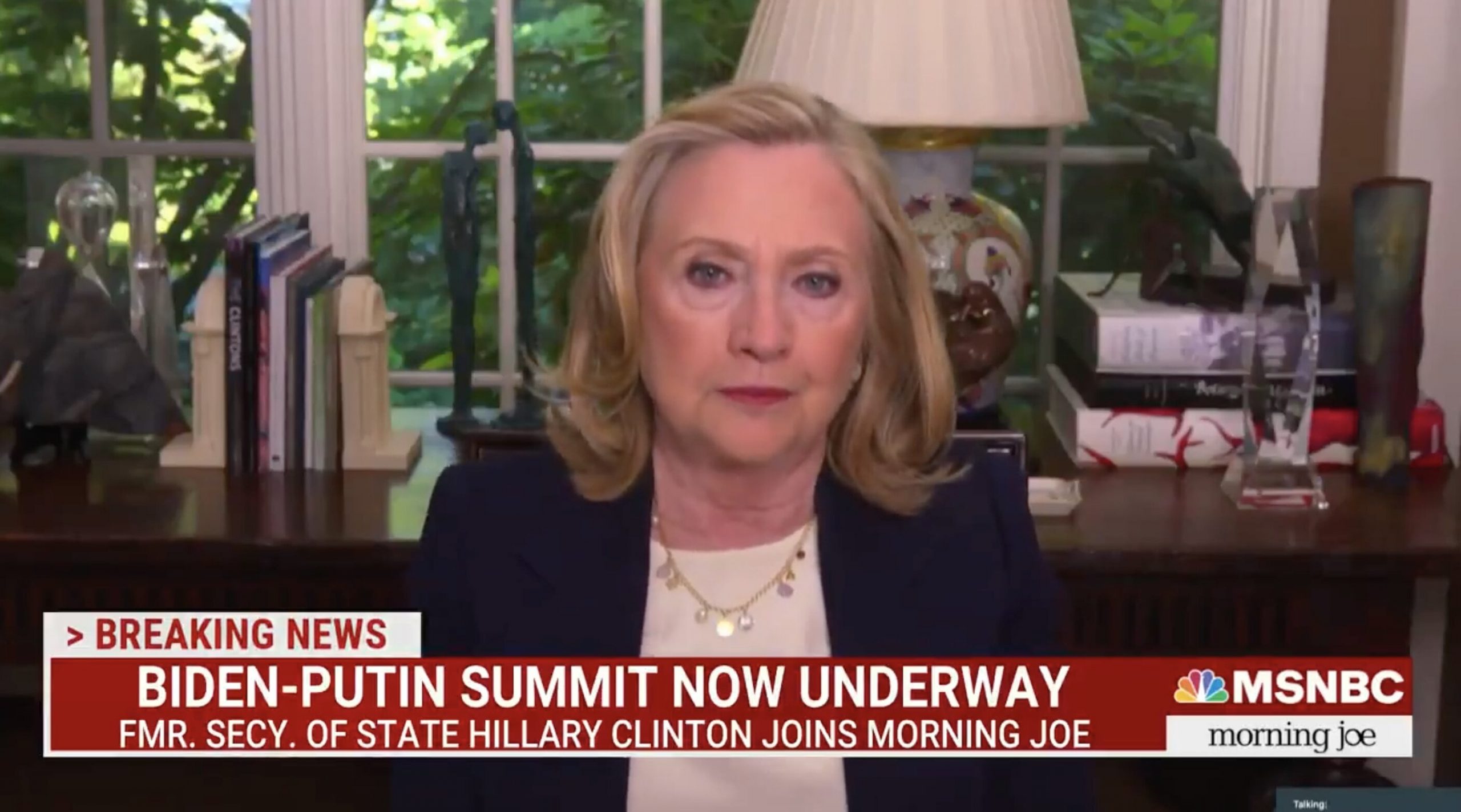 Hillary Clinton Suggests Some Are ‘Doing Putin’s Work’ by Doubting Results of the 2020 Election