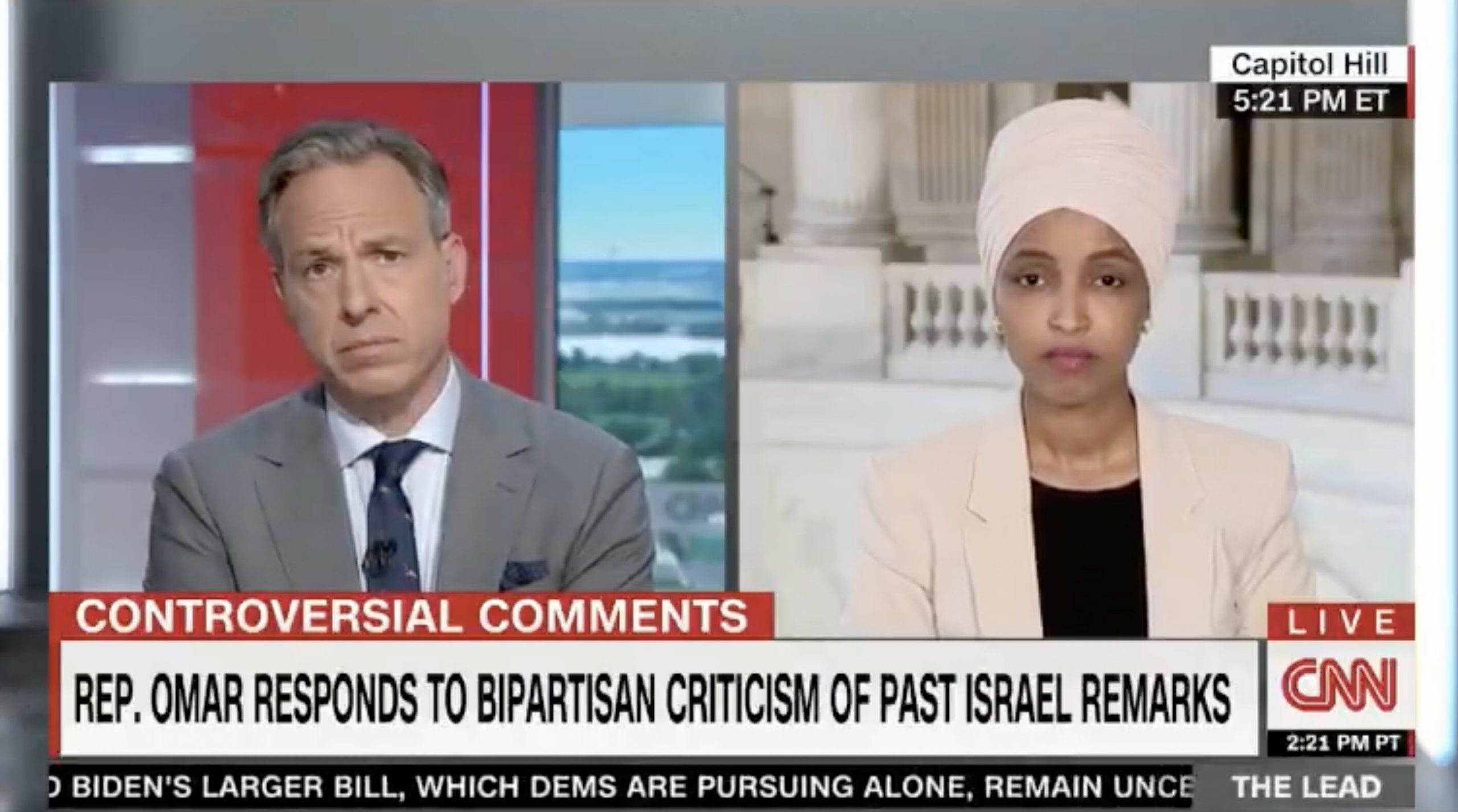 Ilhan Omar Stands by Comments About Israel After Backlash
