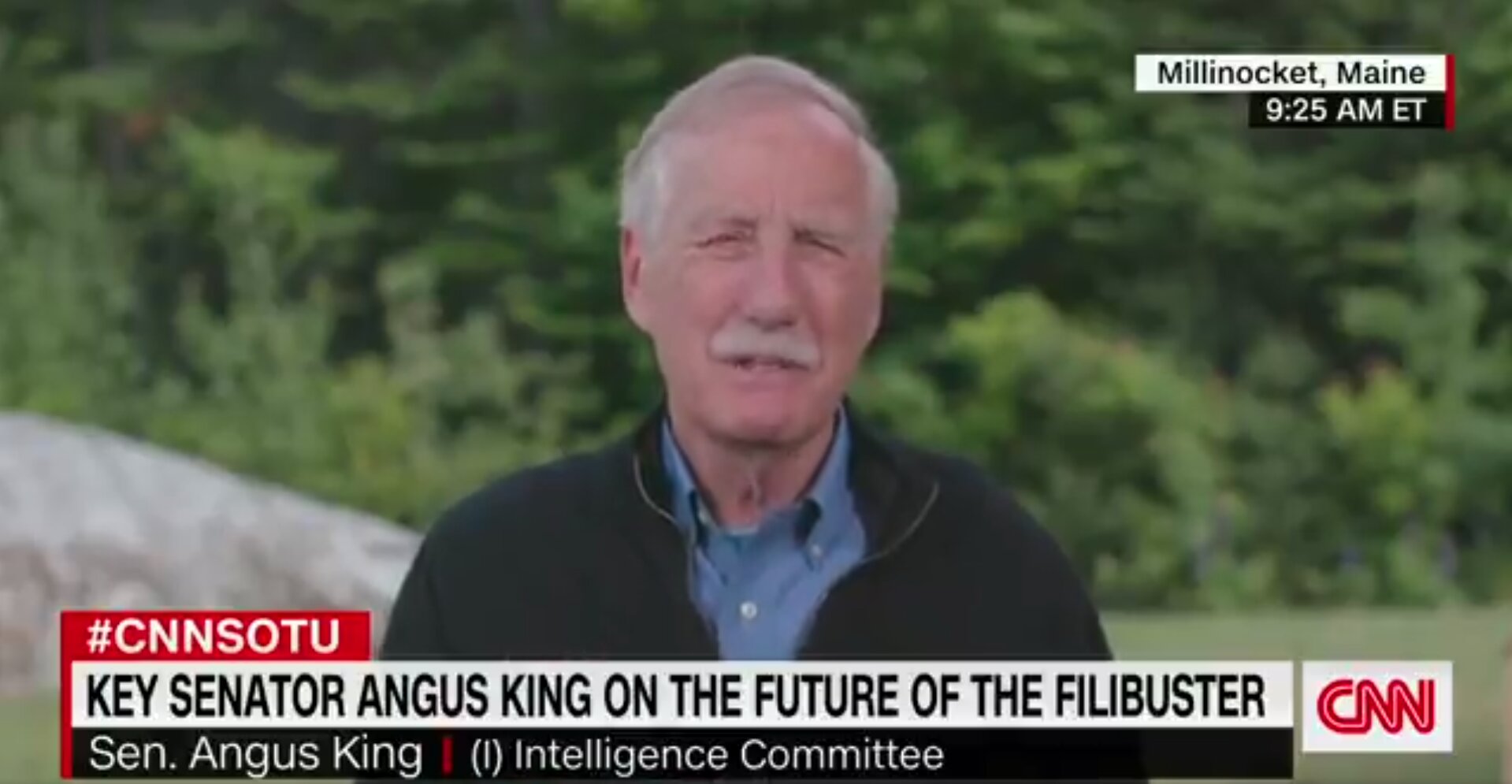 Sen. Angus King Says He Is ‘Very Reluctant’ To Eliminate the Filibuster