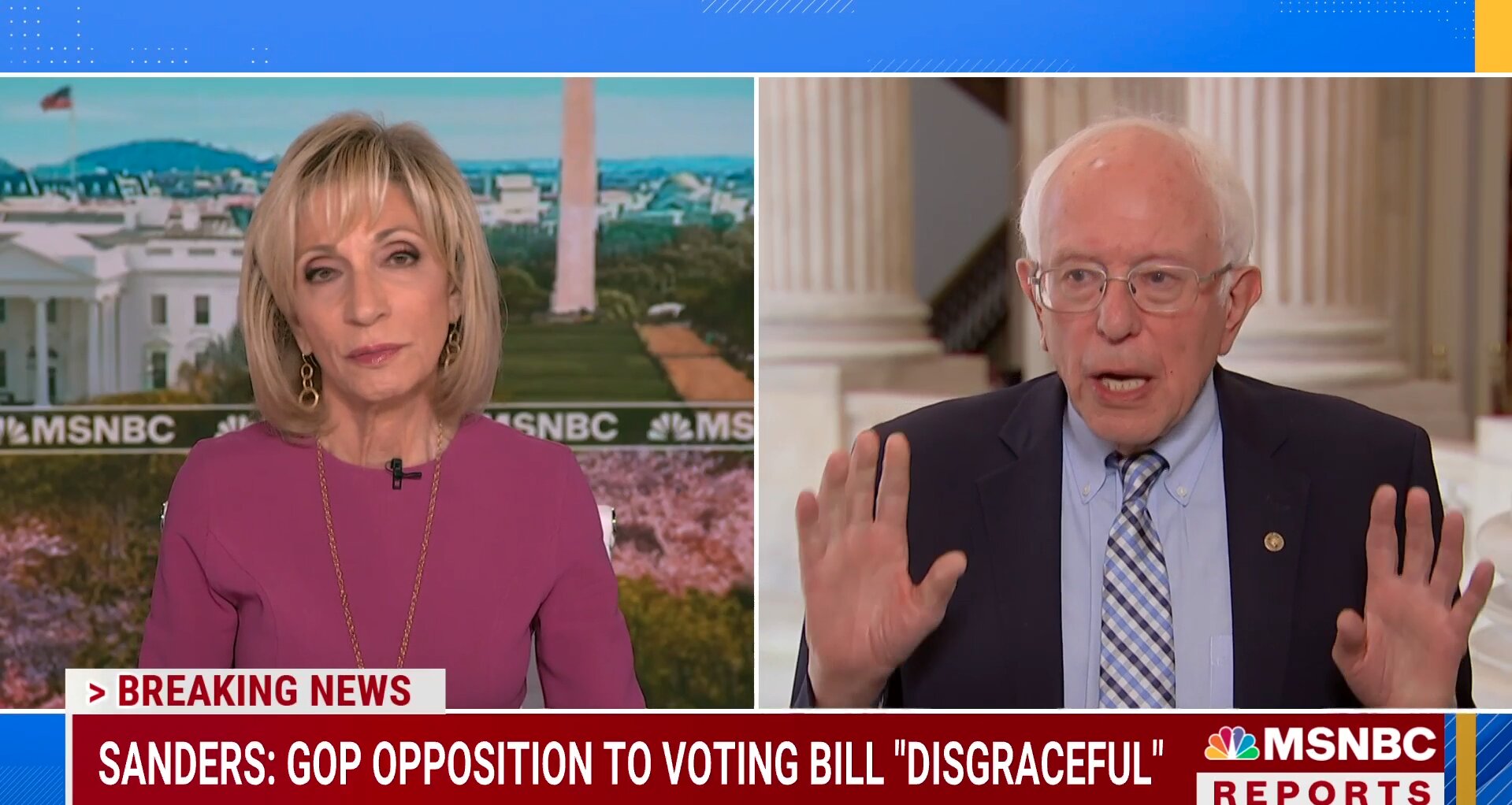 Sanders Says He Is ‘Tired of Talking’ About Manchin and Sinema