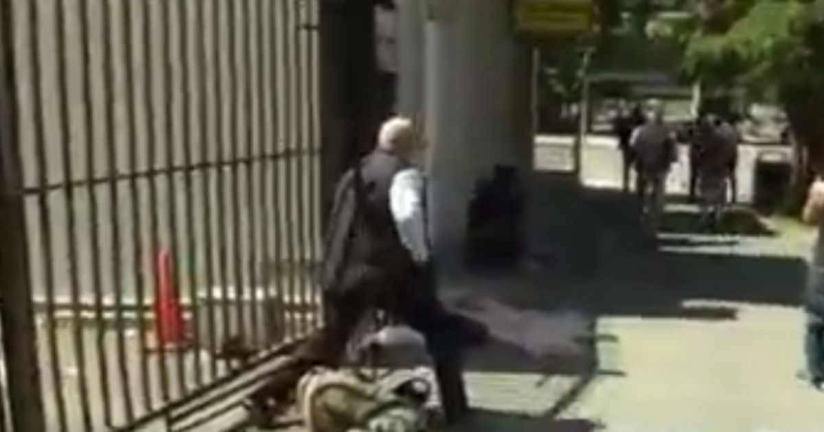 'Aggressive' Homeless Man Assaults Newsom During Event, CHP Officers Intervene