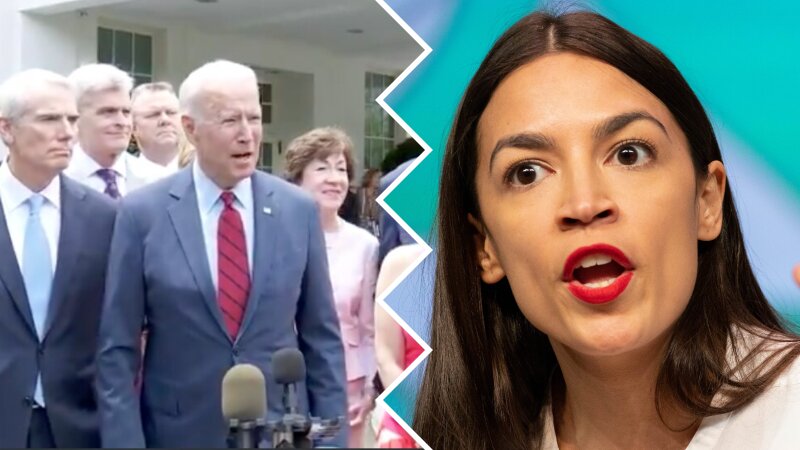 AOC Takes Swipe at Bipartisan Infrastructure Deal: Lack of ‘Diversity’ Among Negotiators