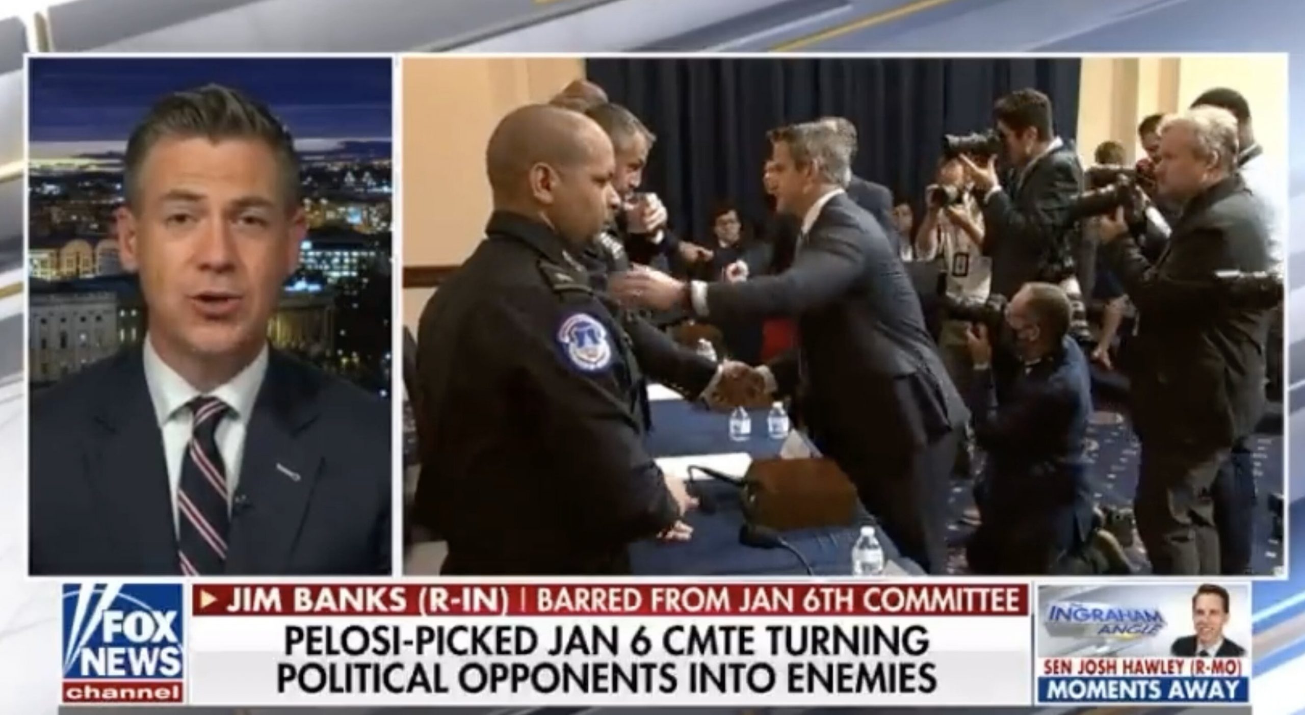 Rep. Banks Says Cheney and Kinzinger ‘Want Democrats to Remain in Control’