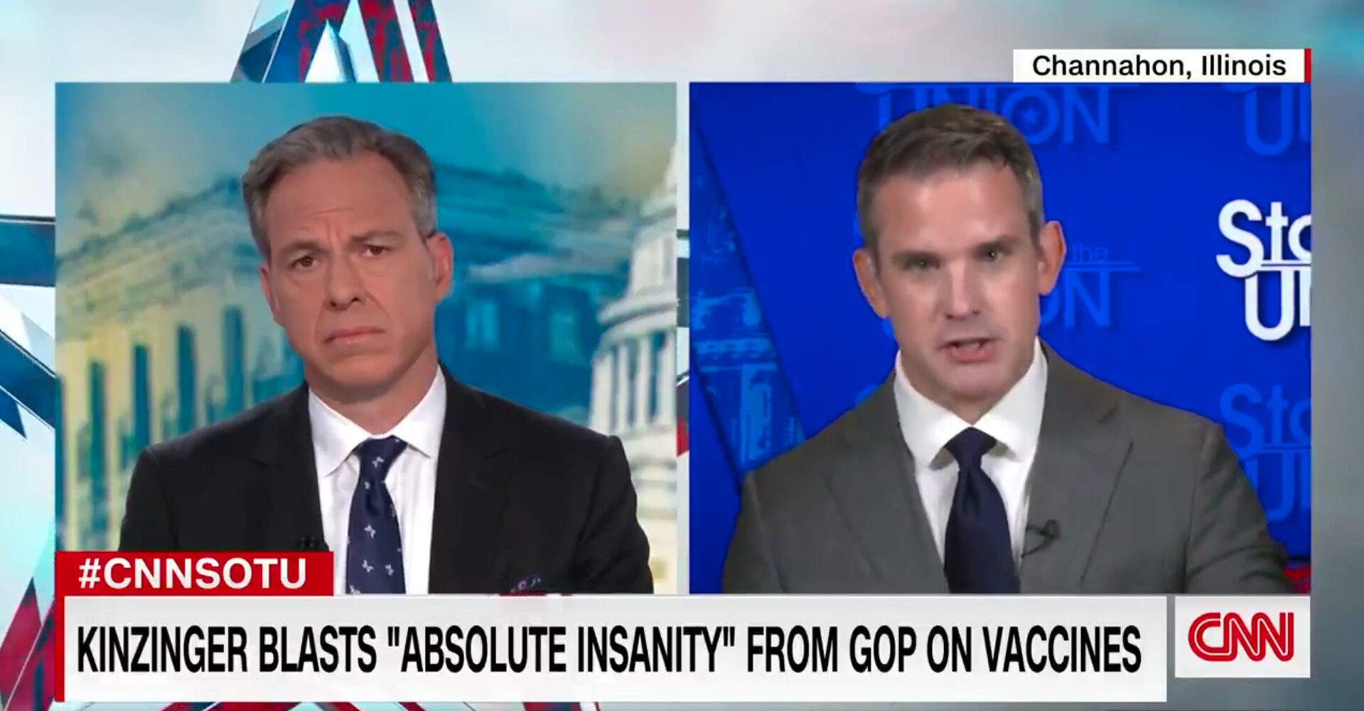 Kinzinger Urges ‘Every Leader’ in the GOP To Encourage People To Get Vaccinated