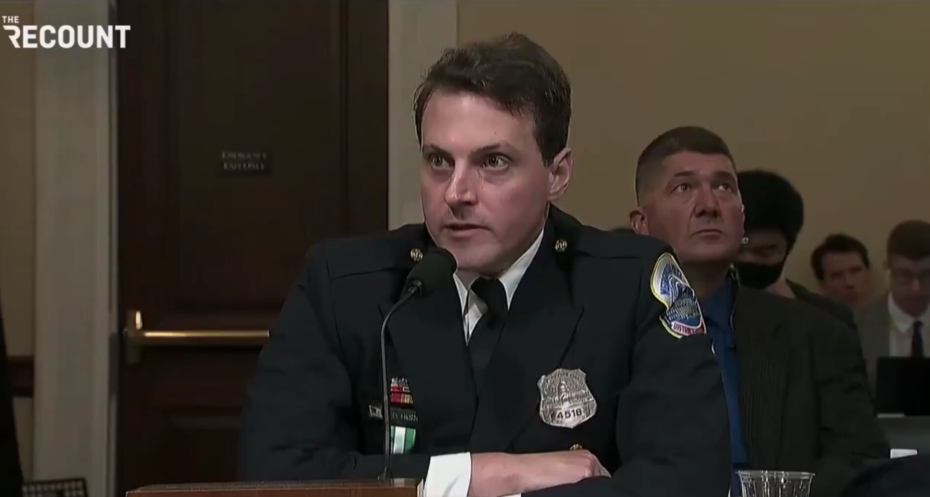 Police Officer Cracks a Joke About Claims Jan. 6 Riot Looked Like a Tourist Visit