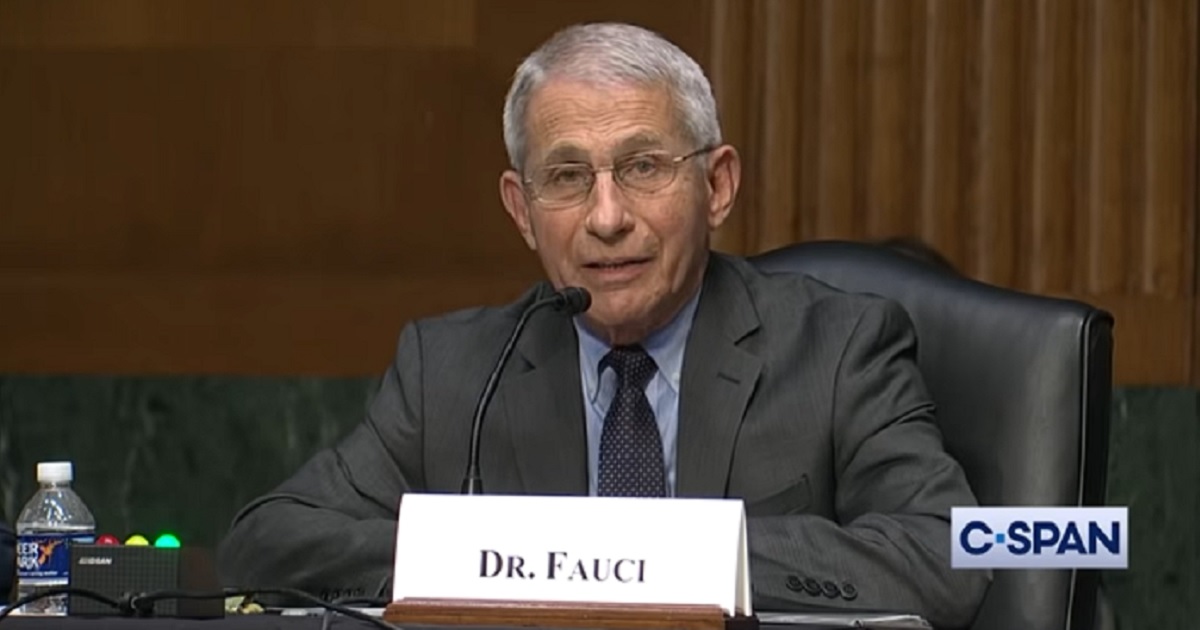 DOJ Now Has Official Request to Begin Criminal Investigation of Dr. Fauci