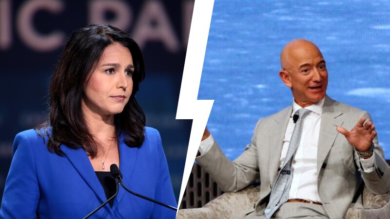 Tulsi Gabbard To Bezos: ‘Please Stay Up’ in Space