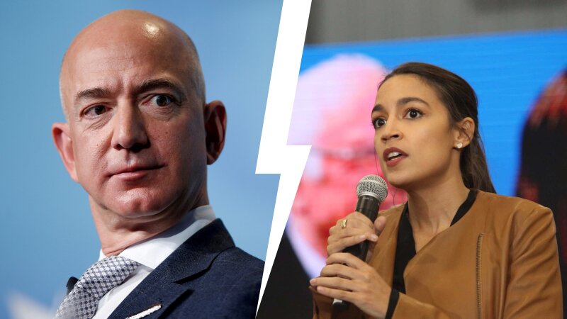 AOC Tears Into Jeff Bezos for ‘Joyride Into Space’