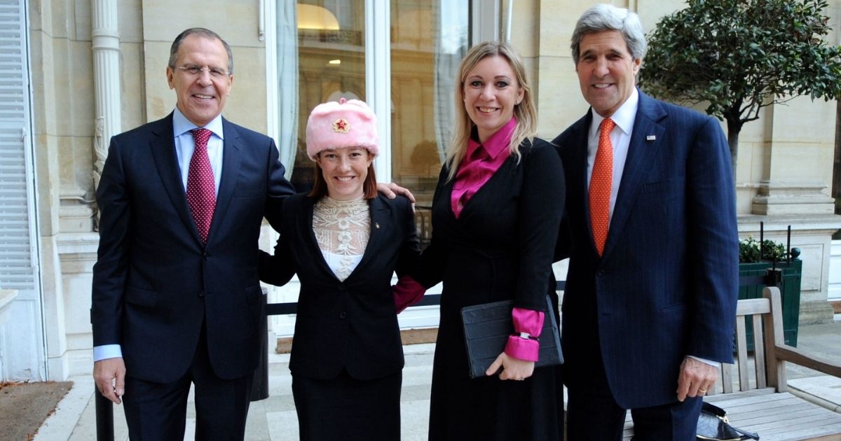 Media 'Fact-Checker' Runs Cover for Biden Press Sec Pick After She Was Caught Wearing Russian Hat