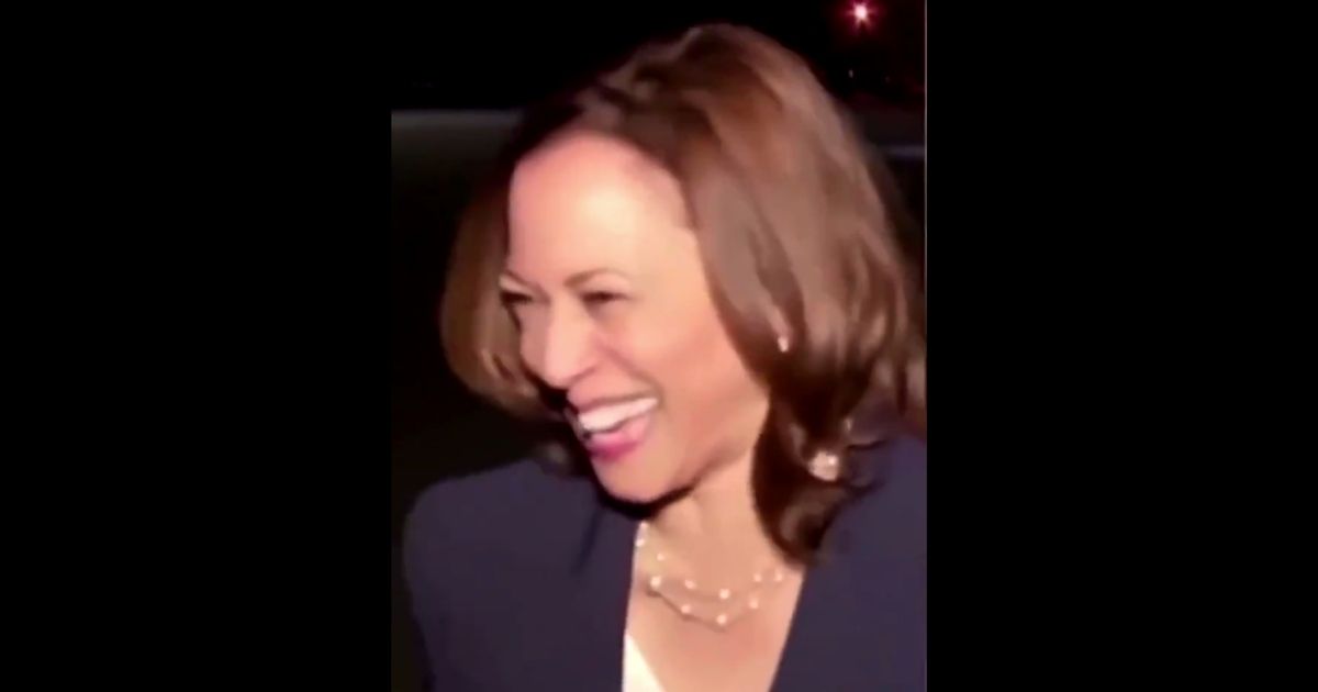 Kamala Harris Bursts Into Ghoulish Laughter When Asked About Deadly Afghanistan Disaster