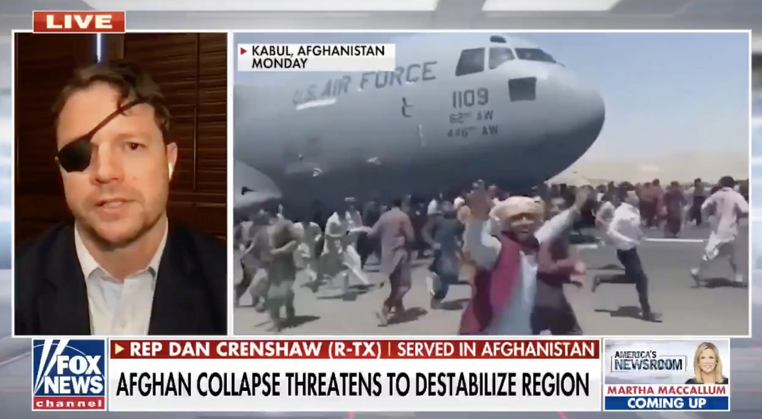 Crenshaw Calls Out Secretary of State Blinken for ‘Botched’ Afghanistan Withdrawal