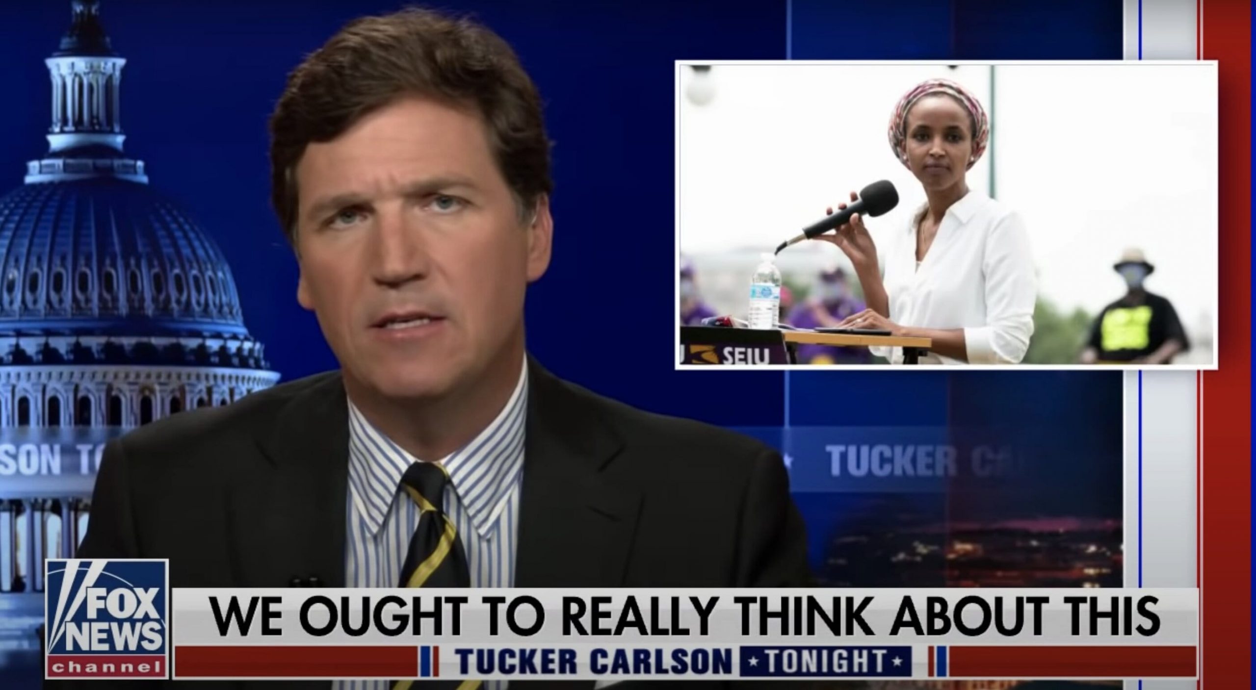 Tucker Carlson: Ilhan Omar Is an Example of How the US Is ‘Not Very Good at Resettling Refugees’