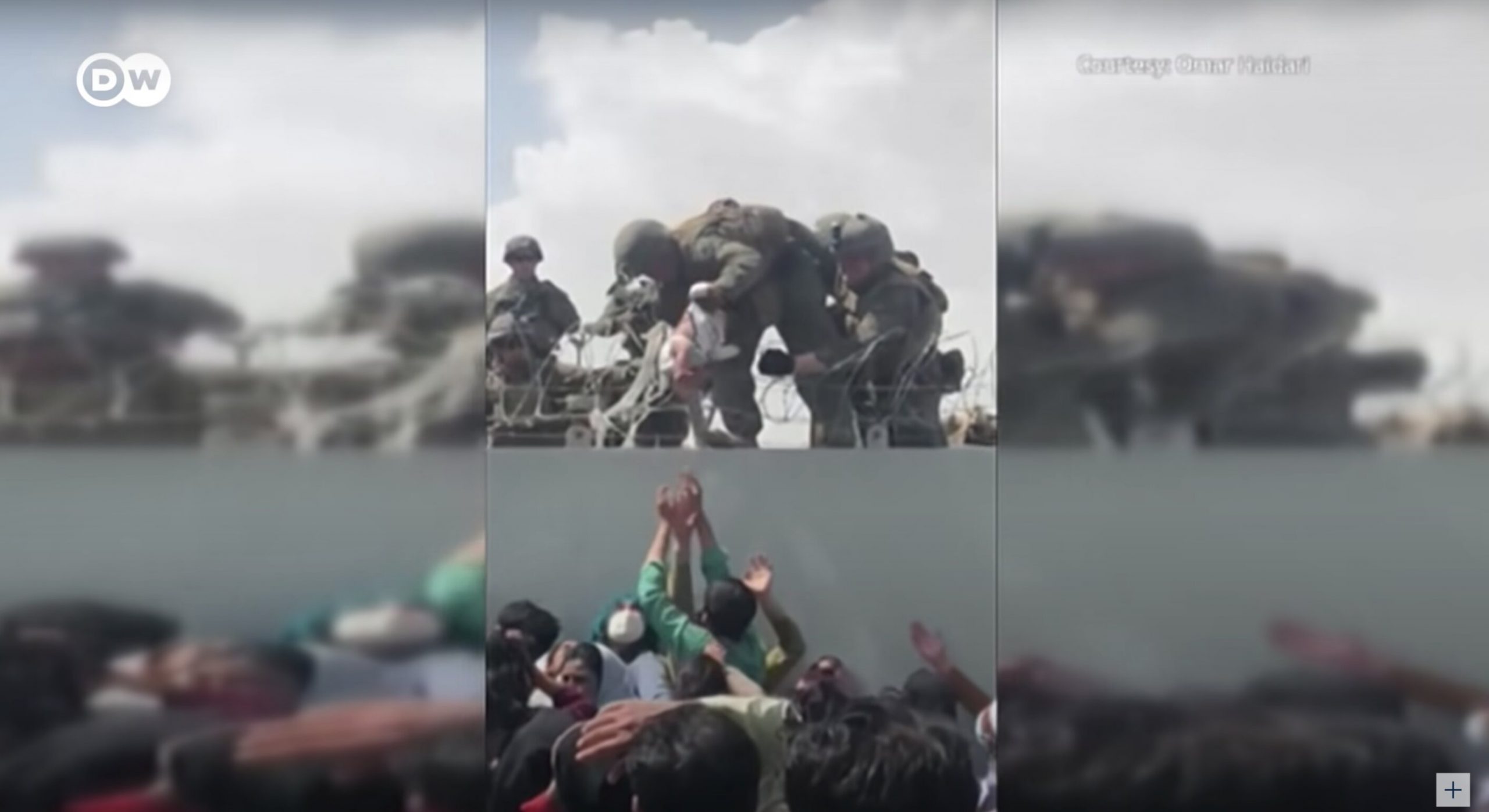 Video of Afghan Baby Being Handed To US Troops Over Wall Goes Viral
