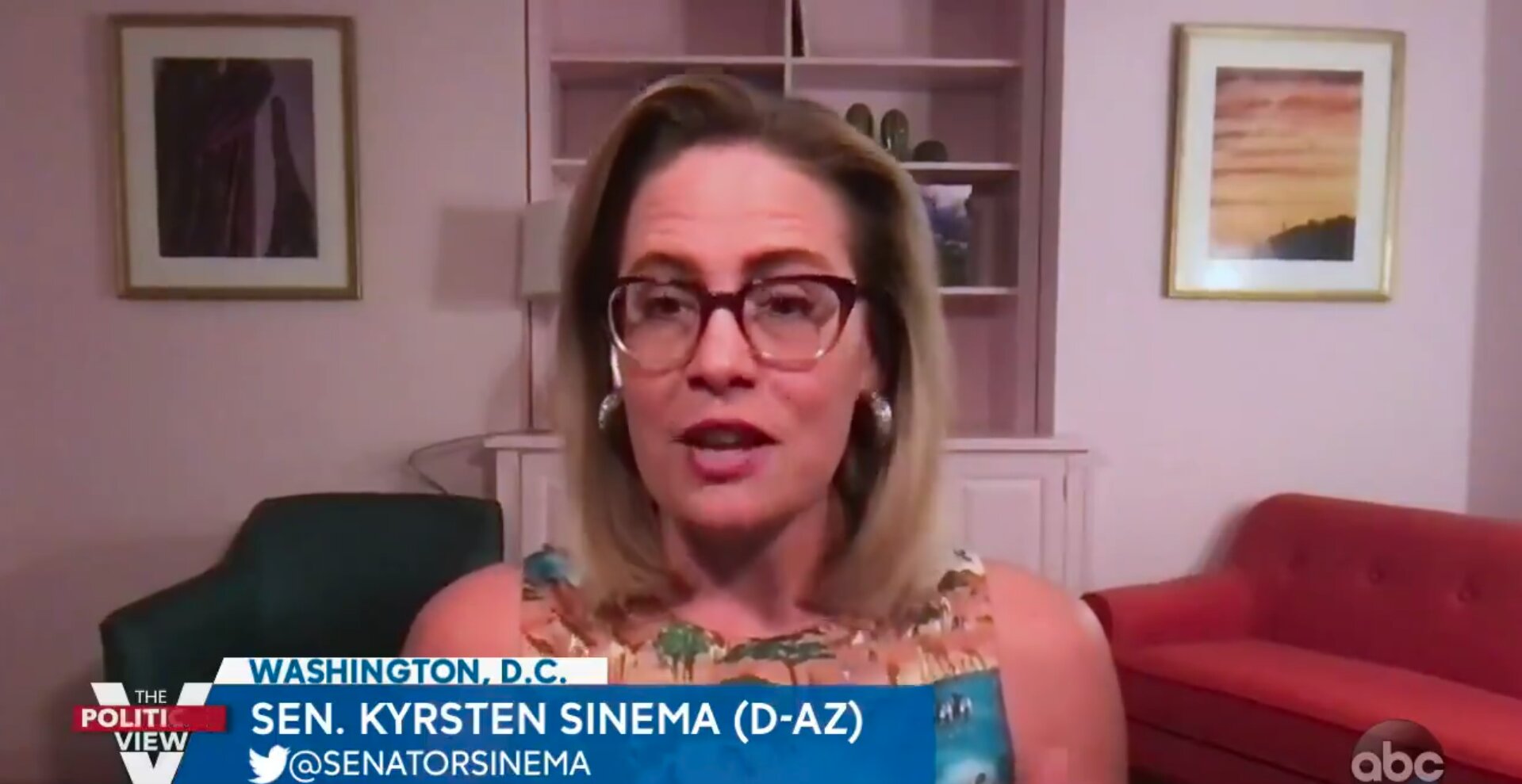 Sinema Claims Getting Rid of the Filibuster Would Lead To ‘Very Negative Restrictions’ on Voting Rights