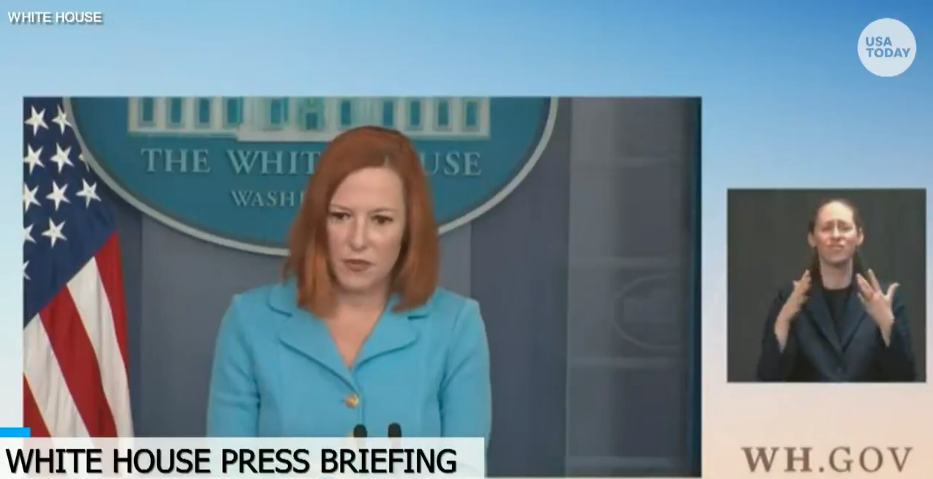 Psaki Says WH Was Not Given a ‘Heads Up’ on Cuomo’s Resignation