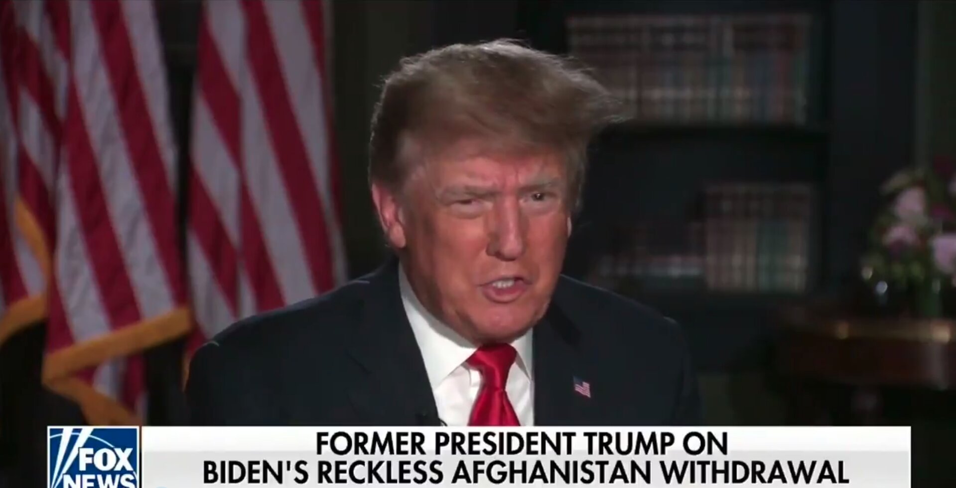 Trump Torches Biden Over Afghanistan Withdrawal: I Don’t Think the US Has Ever Been ‘So Humiliated’