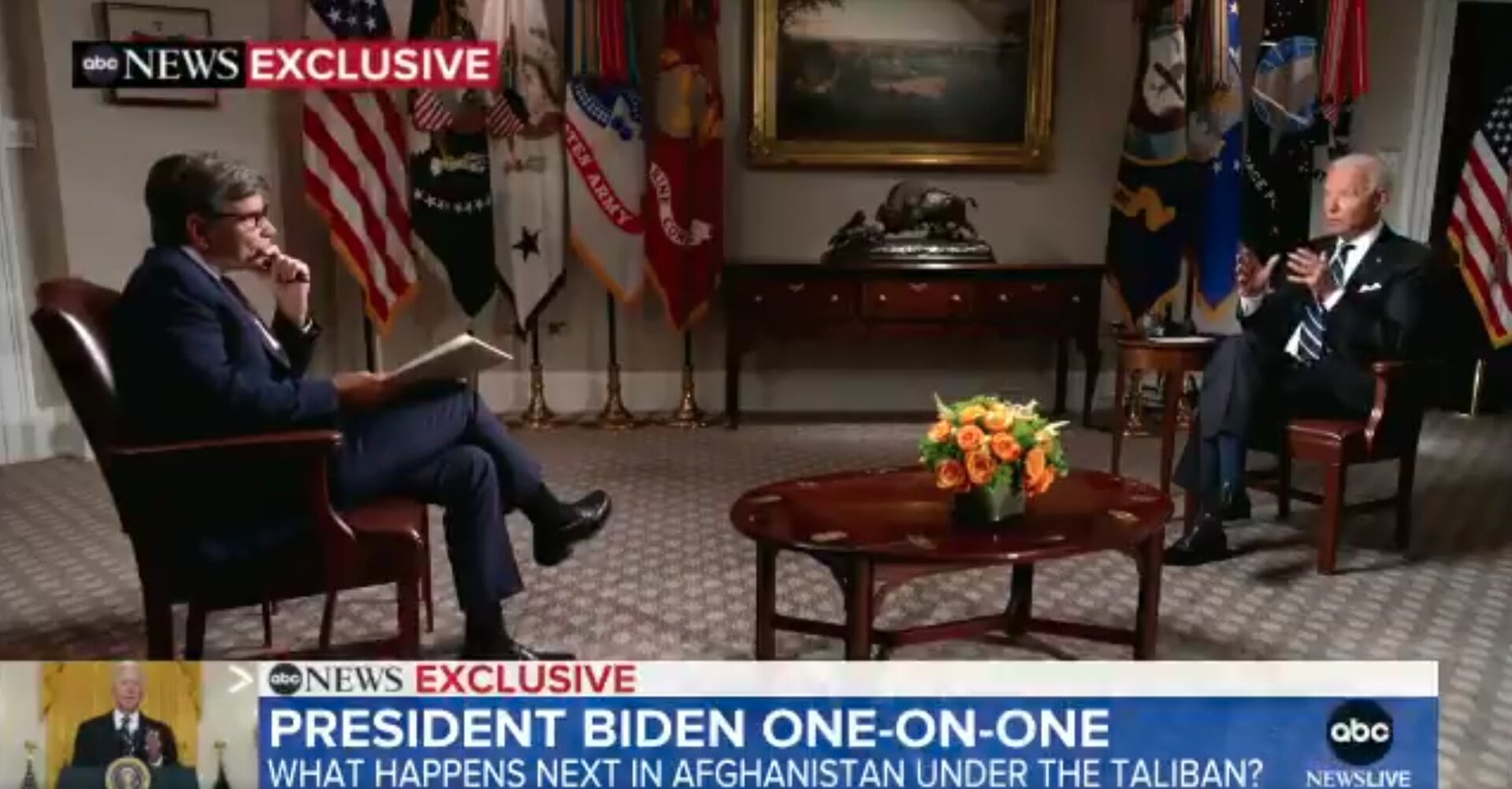Biden Claims the Taliban Is Experiencing an ‘Existential Crisis’