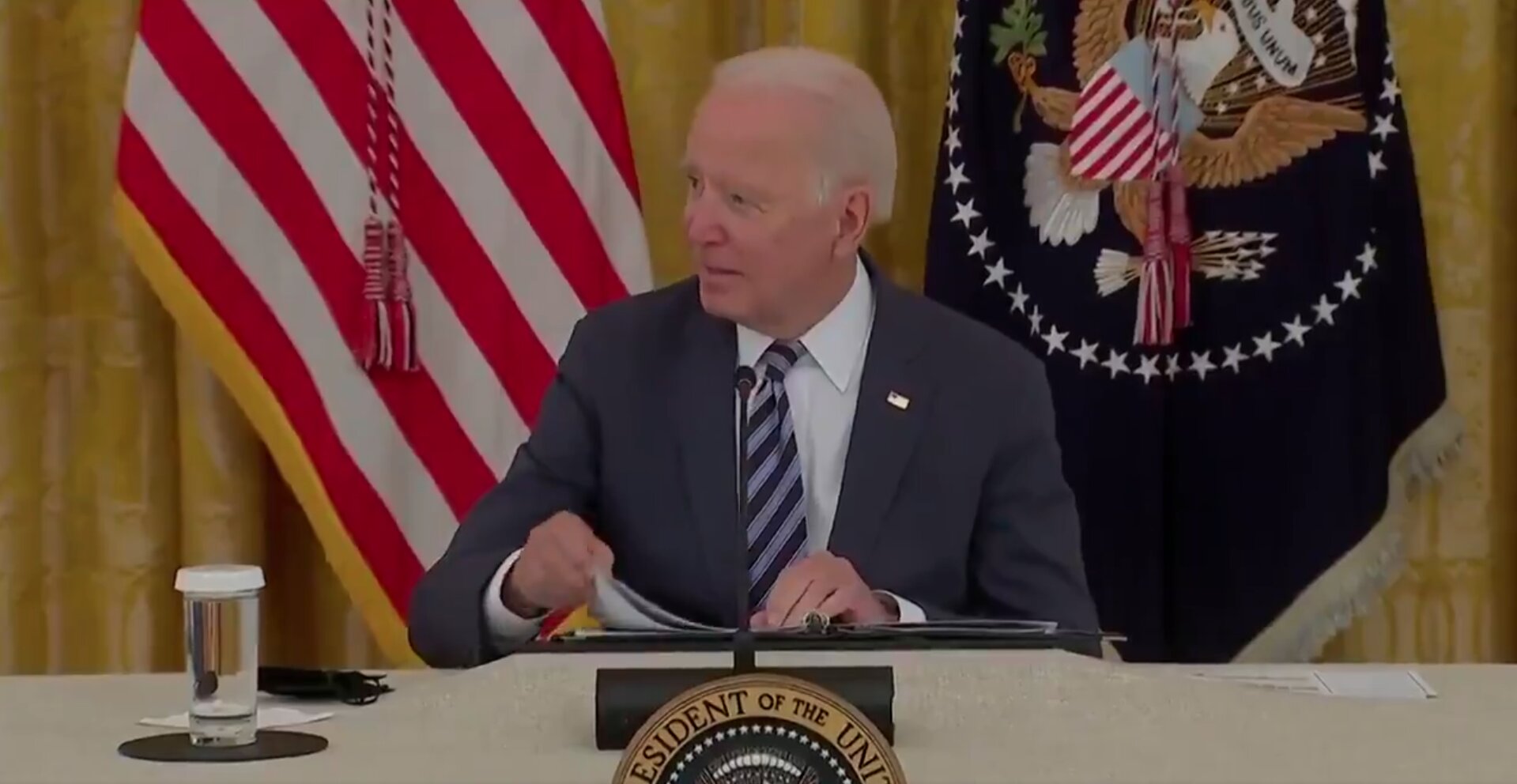Biden Cracks a Joke When Asked What He Will Do if Americans Are Still in Afghanistan After Withdrawal