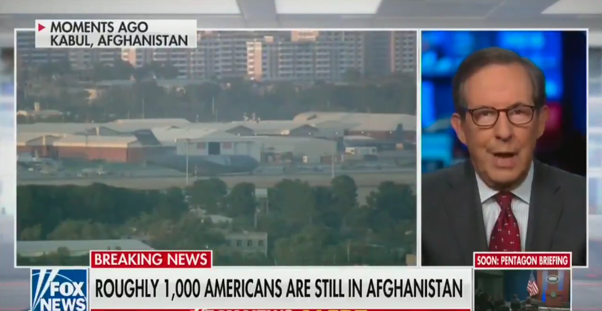 Chris Wallace Lays Out Scenario Where Afghanistan Could Be ‘Curtains for the Biden Presidency’