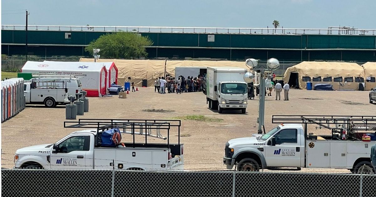 City Forced To Build Tent Compound To House COVID-Positive Immigrants Released by Biden Admin