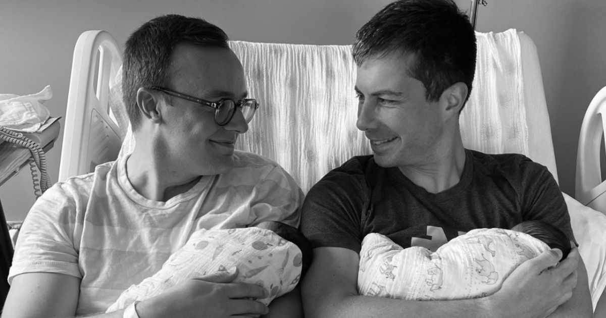 Pete Buttigieg and Husband Announce Adoption of Two Newborn Babies