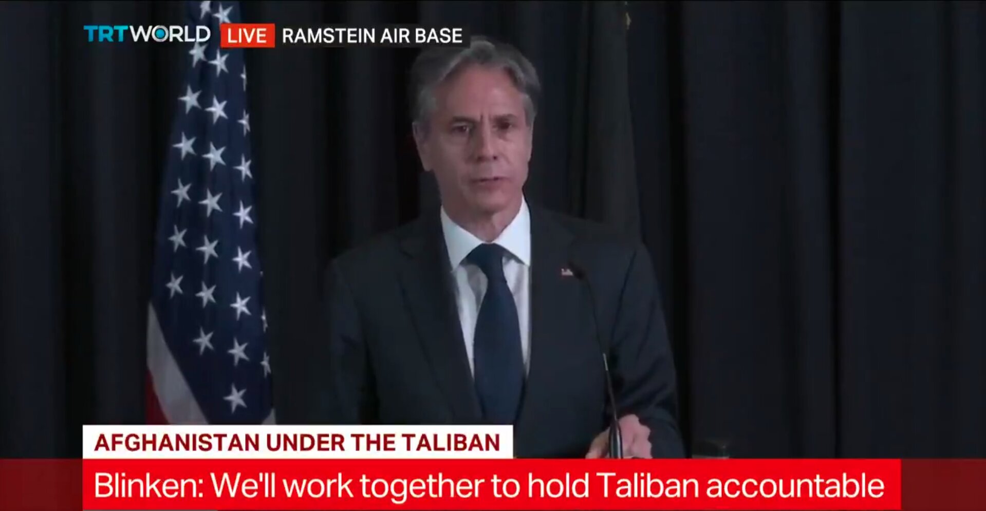 Blinken Clarifies That the Taliban Is ‘Not Permitting’ Charter Flights To Leave Afghanistan