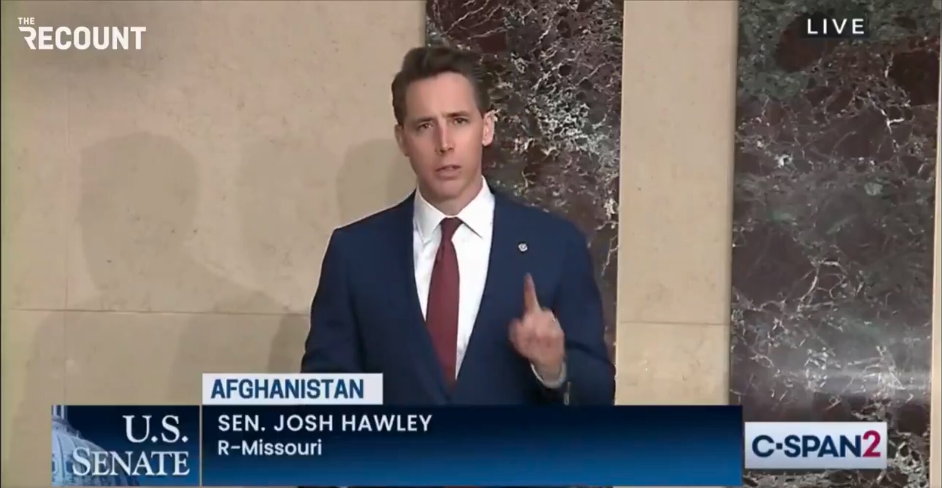 Hawley Threatens To Slow Walk State, Defense Department Nominees Until Key Officials Resign
