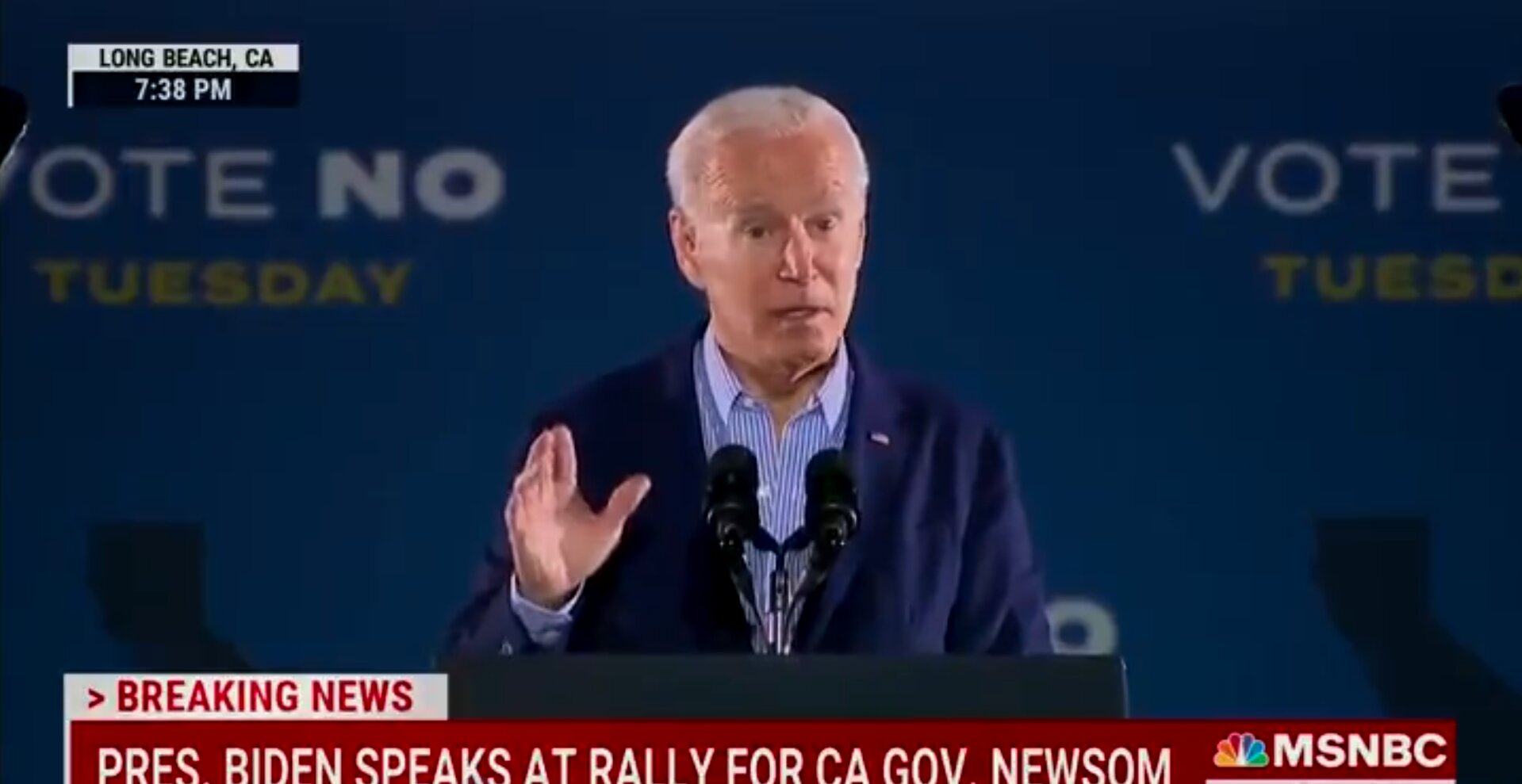 ‘Not a Joke’: Biden Says California Voters Will Get Newsom or ‘You’ll Get Donald Trump’
