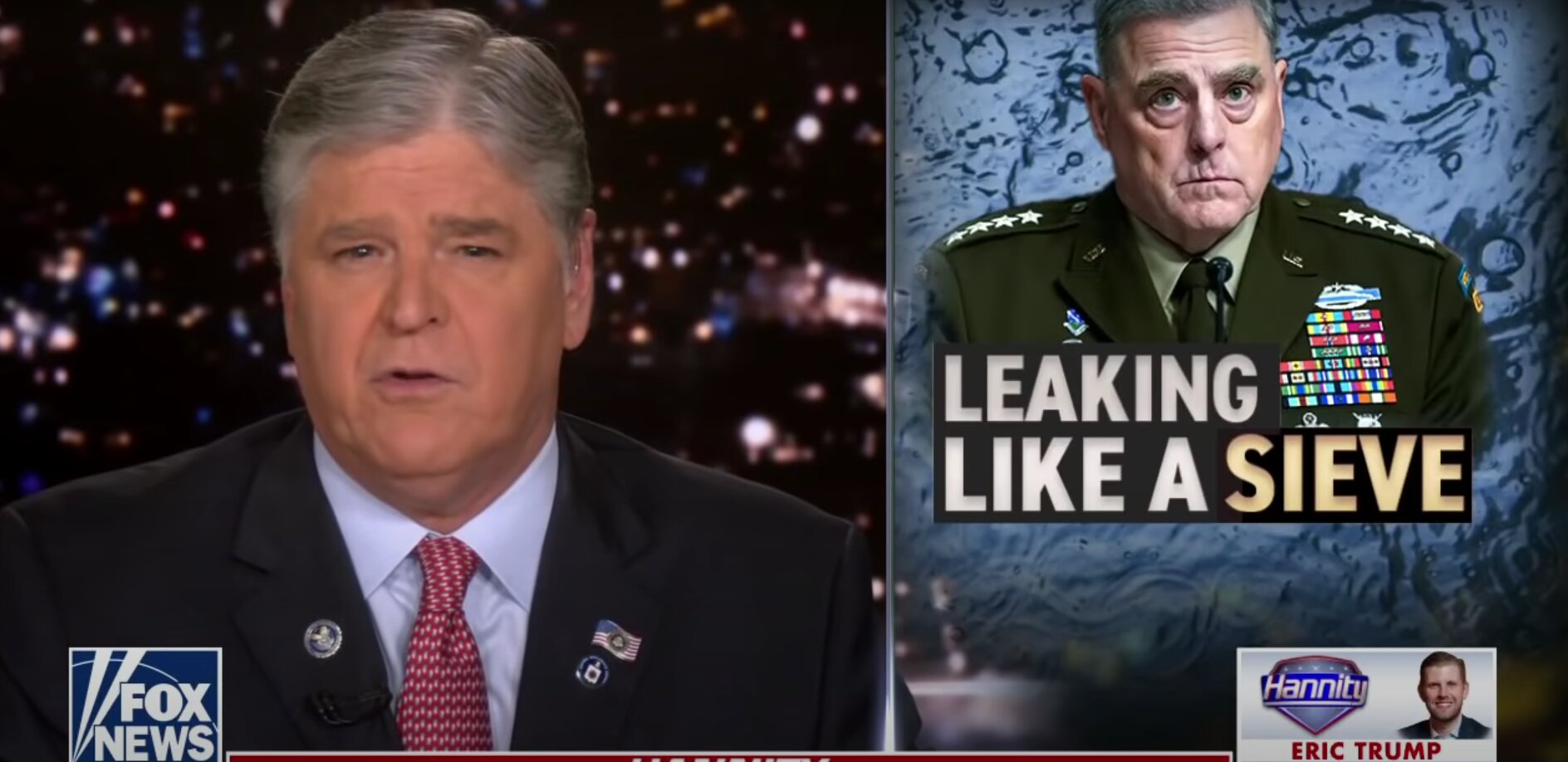 Hannity Accuses Milley of Gossiping Like ‘A Mean Girl in High School’