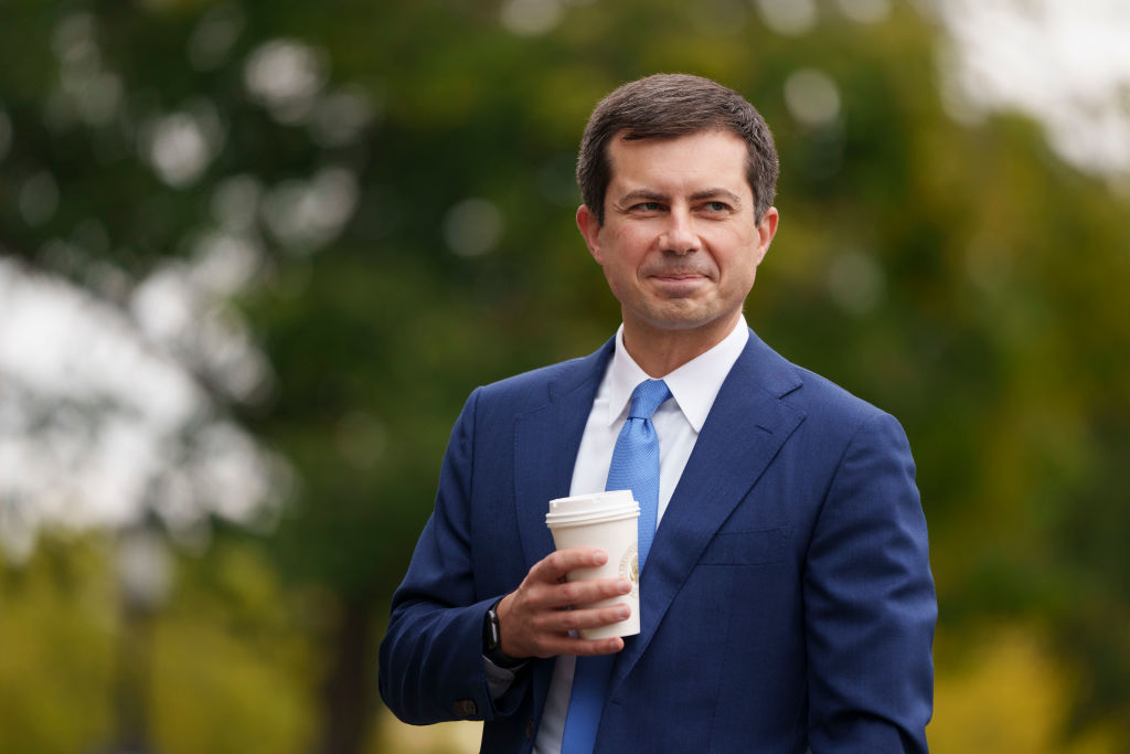 Buttigieg Steps Out of Paid Leave to Declare Supply Chain Crisis Will Continue Into Next Year