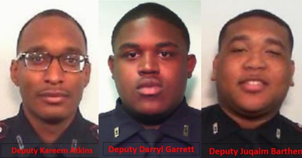 'Black Lives Matter' Silent as Ambush Attack Kills Black Deputy, Injures His Two Fellow Lawmen