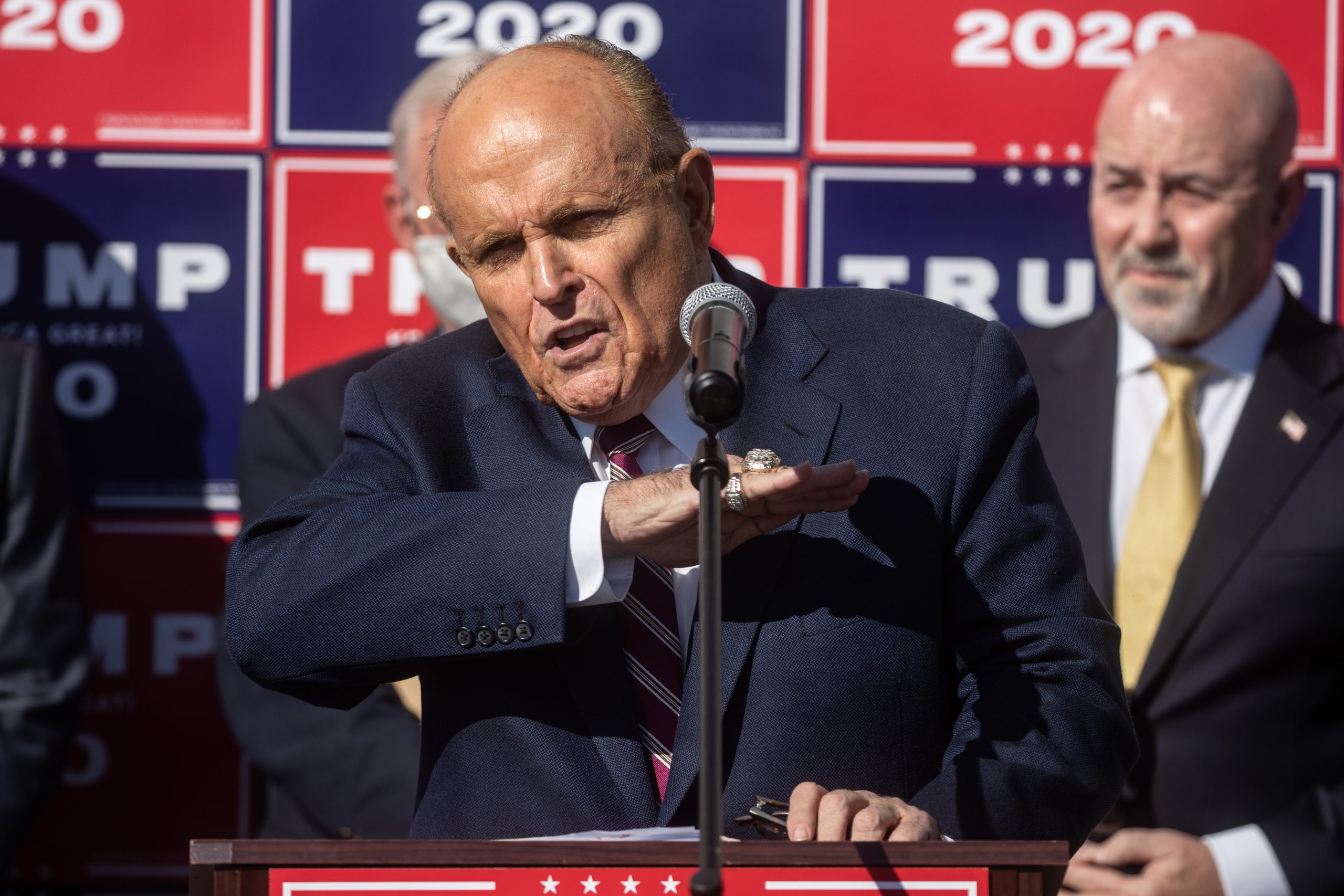 Giuliani Says He Did Not Have Time to Investigate Voter Fraud Claims