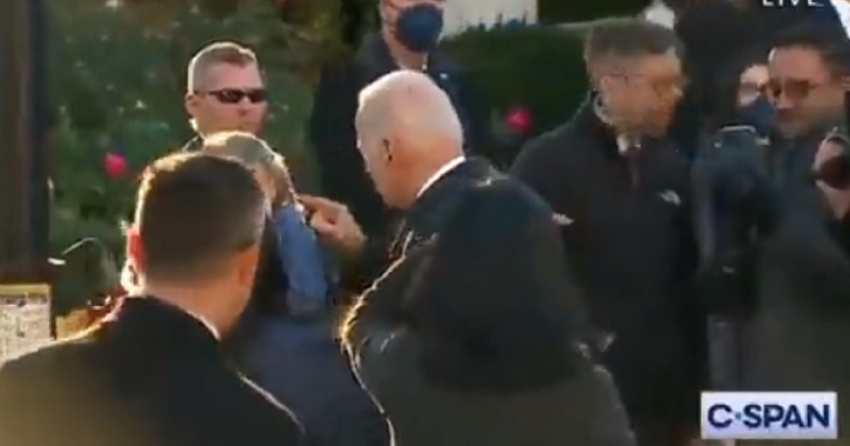 Watch: Joe Biden Gets Smacked by a Little Girl After He Leans In, Touches Her