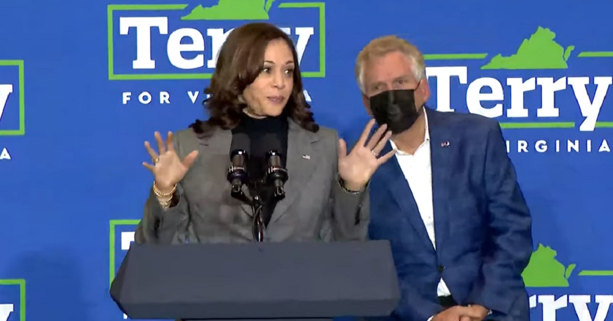 Flashback: VP Harris Said During Campaign VA Gov Race Could Help Determine 2022, 2024 Outcome