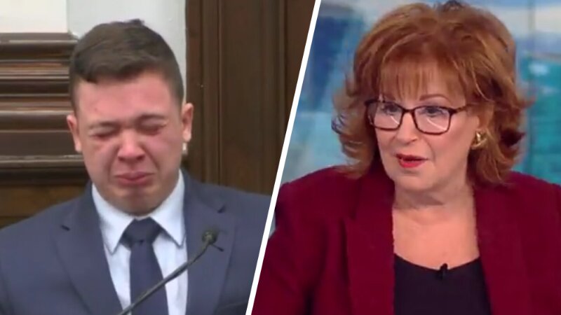 ‘I Can’t Even Look at It’: Joy Behar Reacts to Kyle Rittenhouse Breaking Down During Testimony
