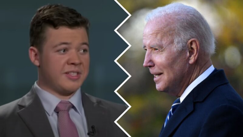 Rittenhouse Has Request for Biden After Labeling Him a White Supremacist