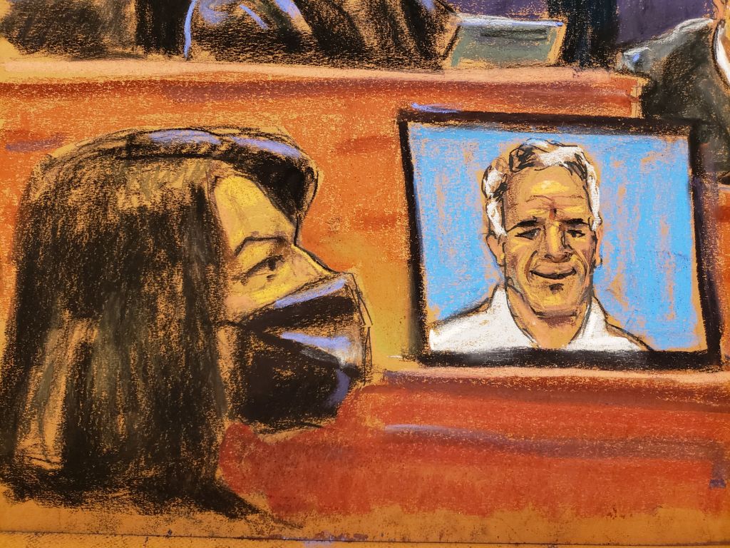 Apparently Overjoyed Ghislaine Maxwell Hugs Her Lawyer After Scoring Big Points in Court