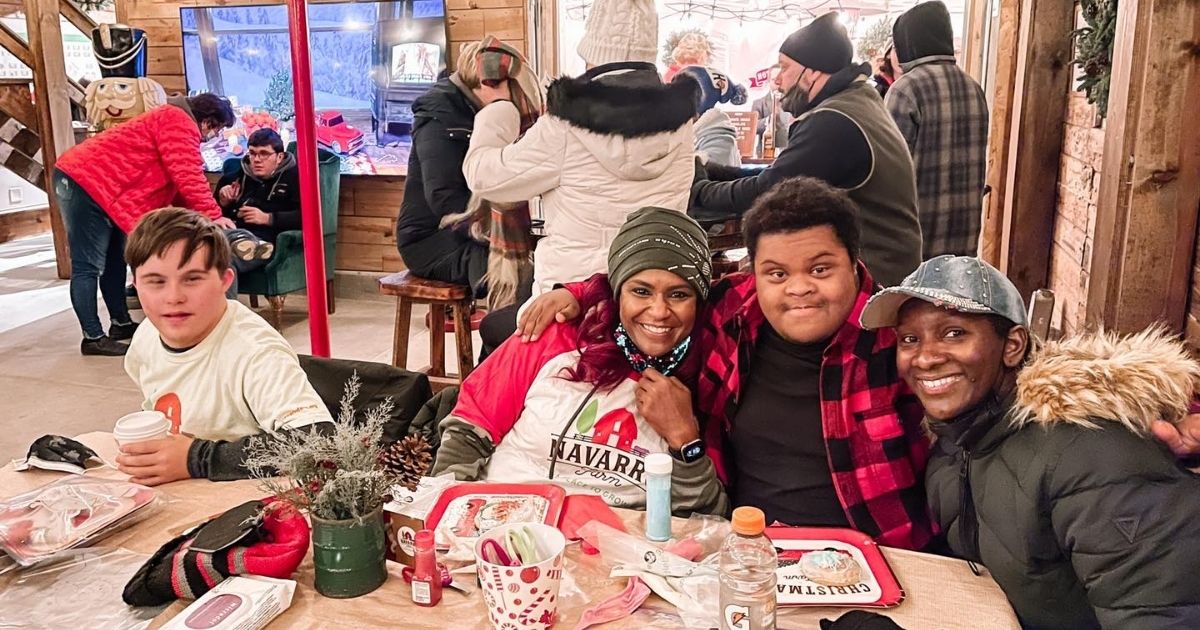 Educational Farm Throws Magical Christmas Party for People with Special Needs