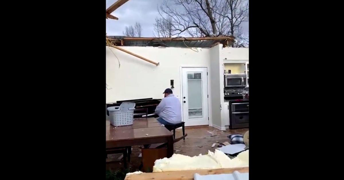 Watch: Kentucky Man Surveys Tornado-Stricken Home, Then Sits Down at His Piano