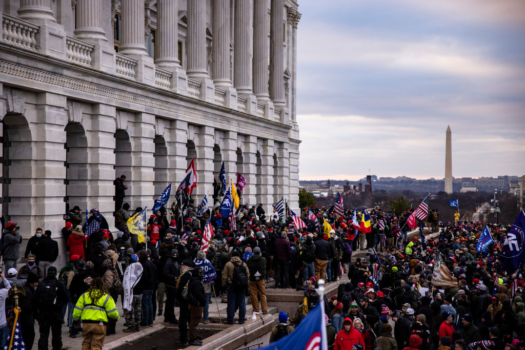 New Video: Seconds Before Being Shot, Ashli Babbitt Appears to Try to Stop Violent Agitator