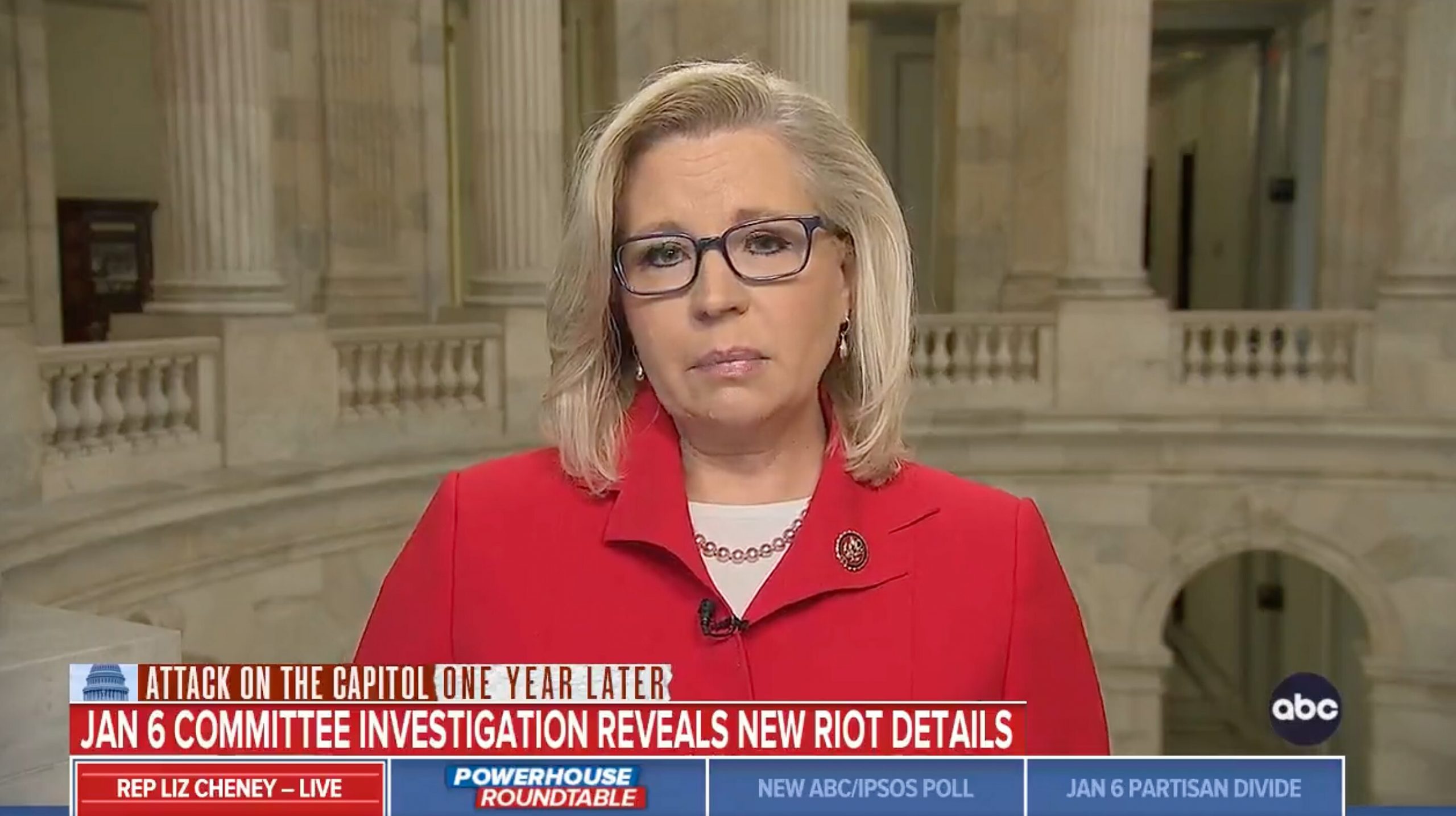 Cheney Says Jan. 6 Committee Has ‘Firsthand Testimony’ of What Trump Was Doing During Capitol Riot